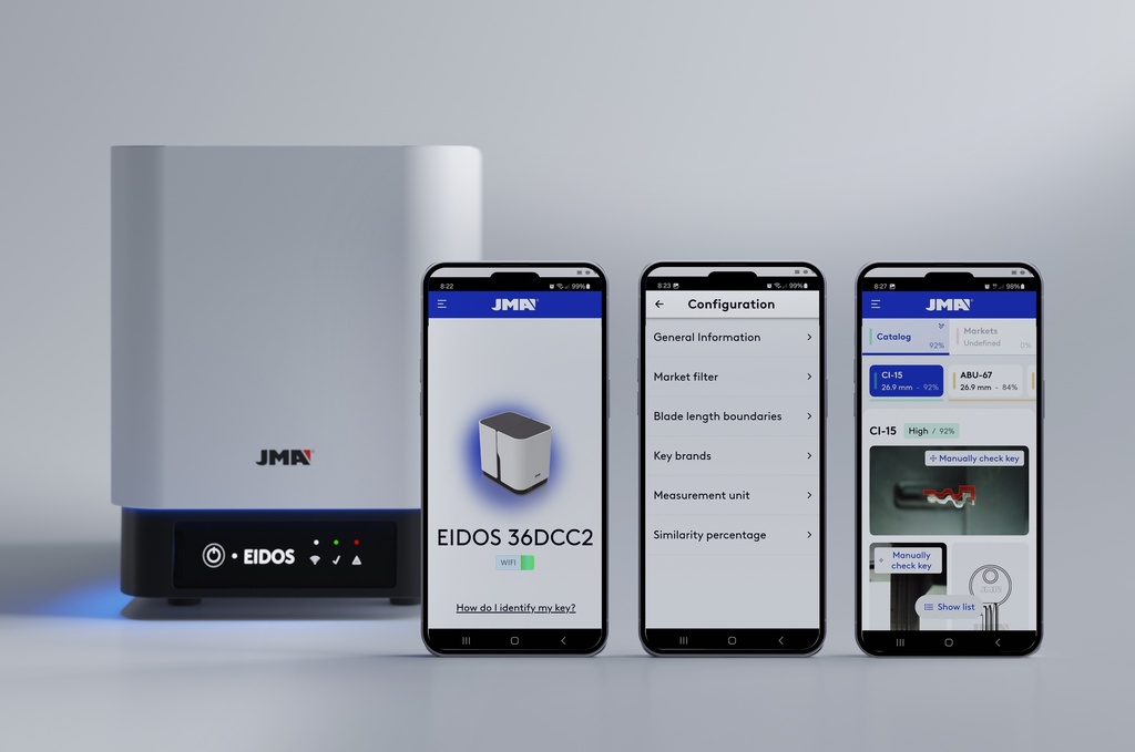 JMA EIDOS SLEUTELLEZER