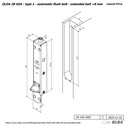 OLDA 28 VERLENGDE AUTOMATISCHE KANTSCHUIF
