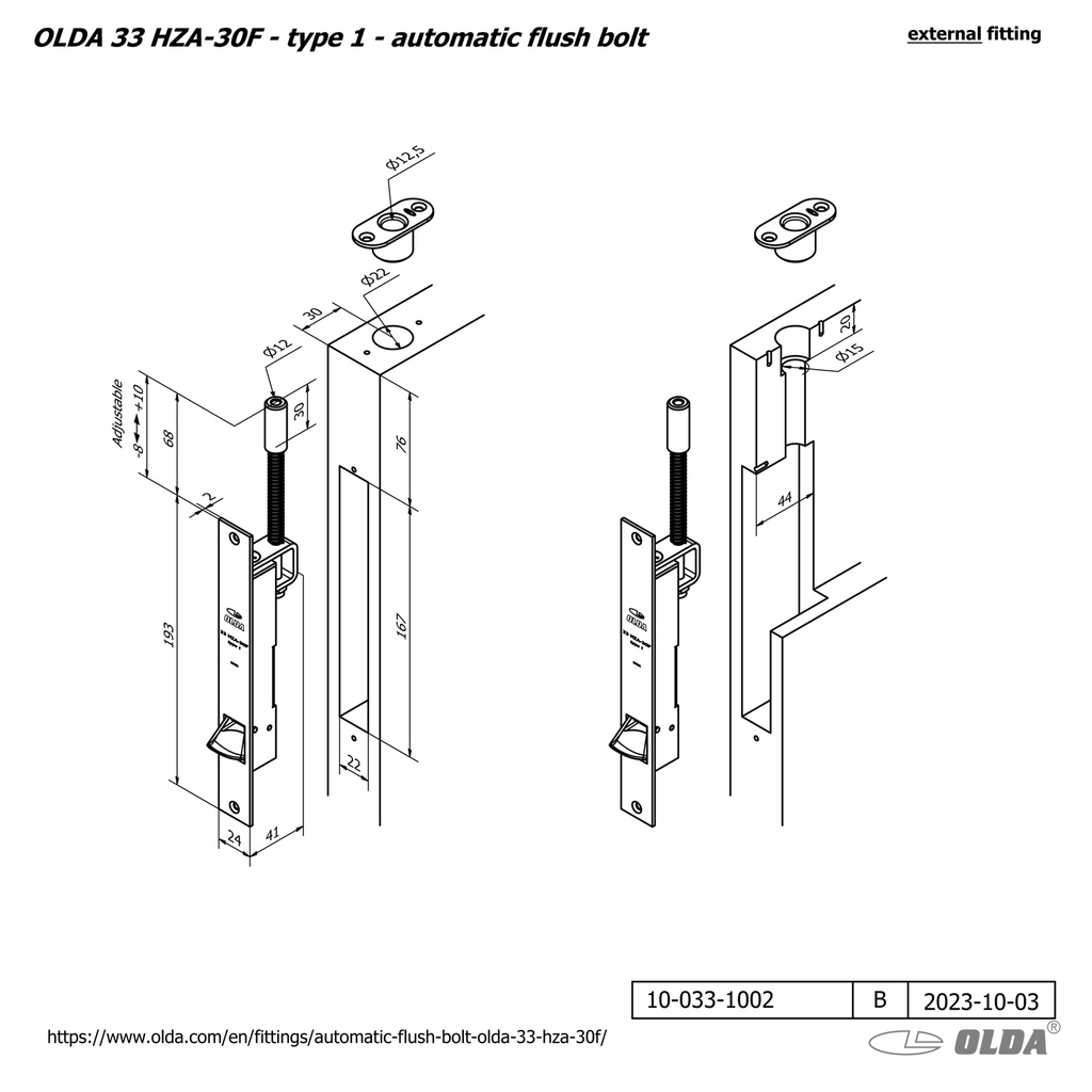 OLDA 33 AUTOMATISCHE KANTSCHUIF MET SCHOOTGELEIDER