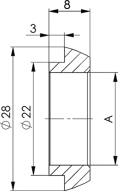 AMF 494 KUNSTSTOF KRUKRING SET