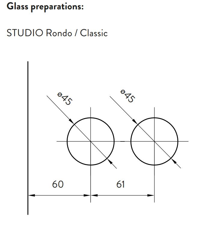 DORMA-GLAS STUDIO RONDO