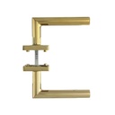 INTERSTEEL DEURKRUK BASTIAN OP VIERKANT ROZET