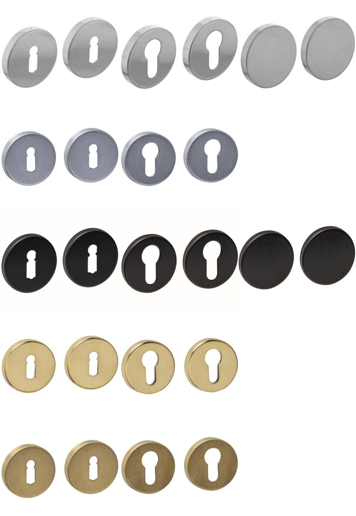 INTERSTEEL ROZET Ø53x9mm PER PAAR