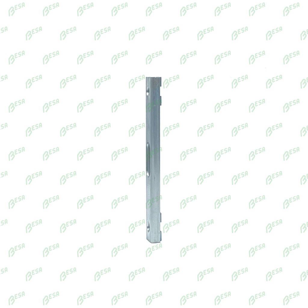 KFV 2325-505 U-SLUITPLAAT VOOR HOUT DEUREN MET EURO-NUT