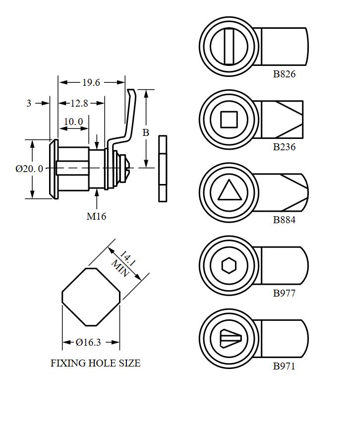 EURO-LOCKS B236 AUTOMAATCILINDER