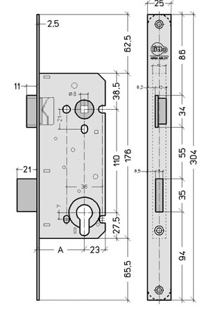 LITTO A2609 CILINDERSLOT