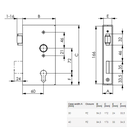 AMF 142R POORTSLOT MET ROL
