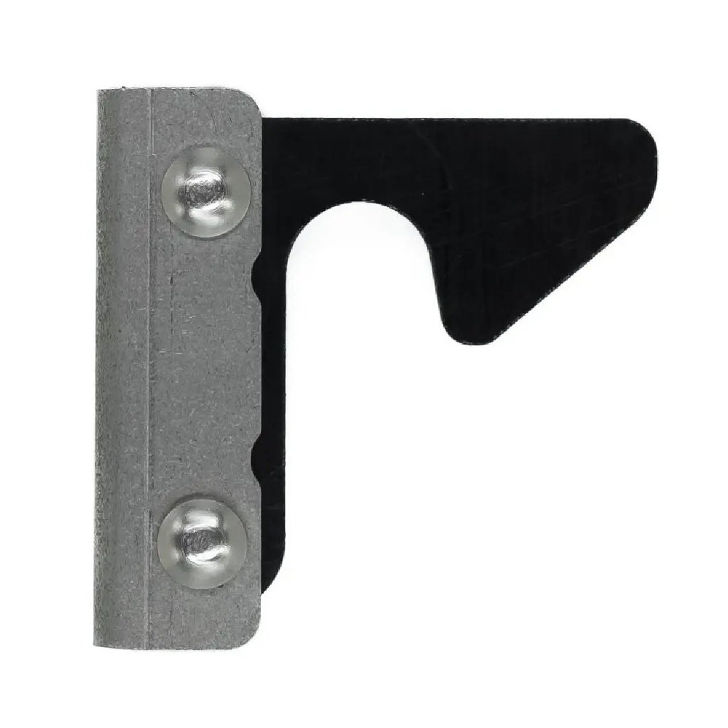 BESA CROCHET DE POIGNÉE DE PORTE – Inox ou Noir, Intérieur & Extérieur