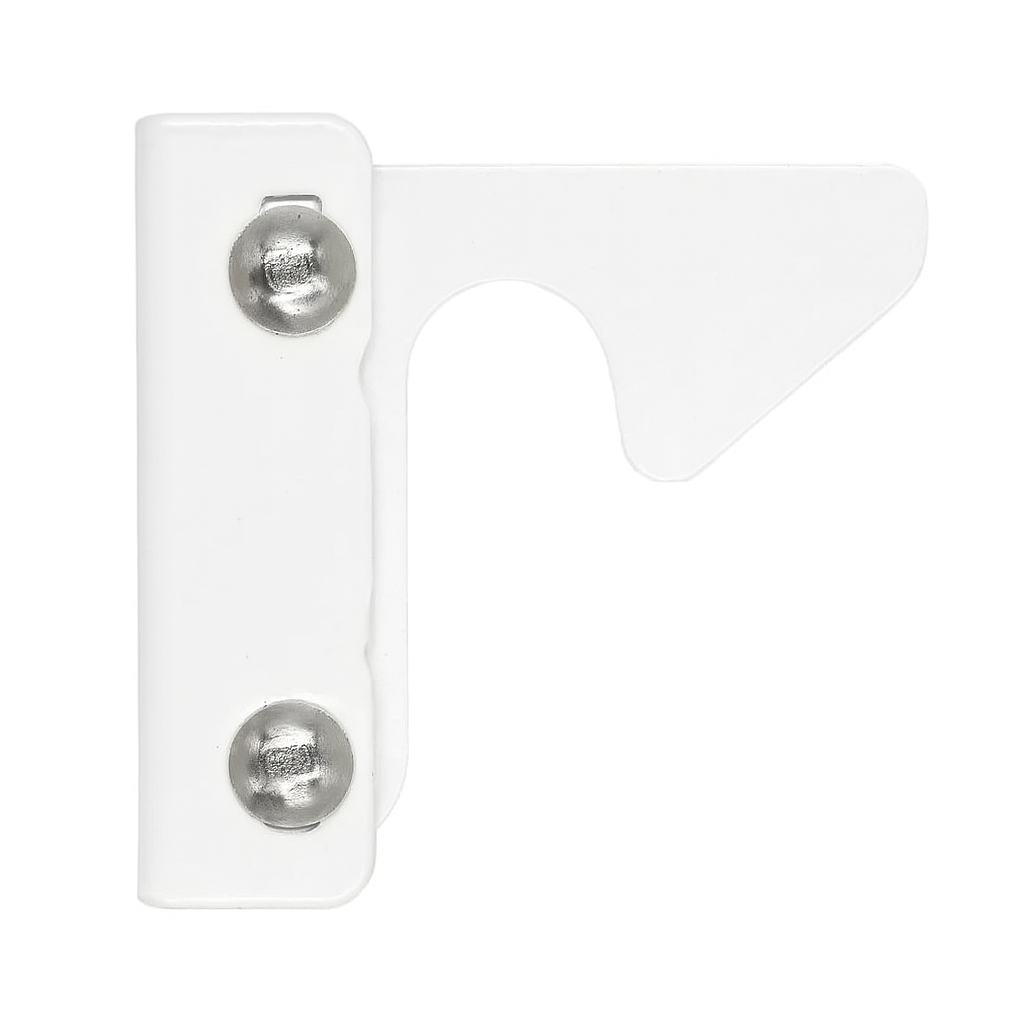 BESA DOOR HANDLE HOOK – White, Indoor Use