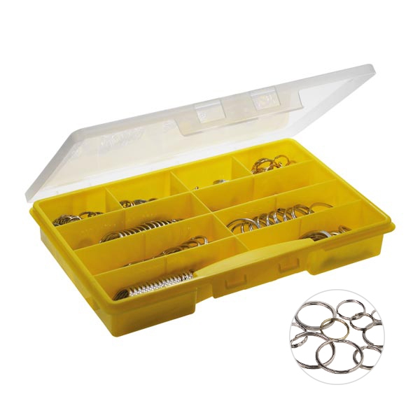 BASI ASSORTIMENTENBOX SLEUTELRINGEN