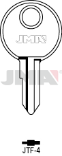 [JTF-4] JMA BRUTE SLEUTEL PROFIEL JTF-4 VOOR ROLLUIKSLOT VAN THIRARD