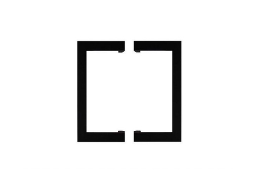 ALUMINIUM DOOR HANDLE MODEL DK 03 ⧄ 40/20 - pair