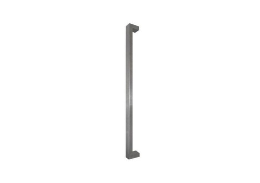 INOX DOOR HANDLE MODEL U90°K 03 ⧄ 40/20 - single piece