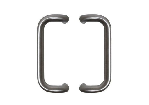 POIGNÉE DE PORTE EN INOX MODÈLE D Ø 32 - paire