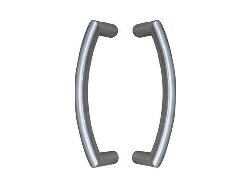 INOX DEURGREEP MODEL U90° G Ø 32 - paar