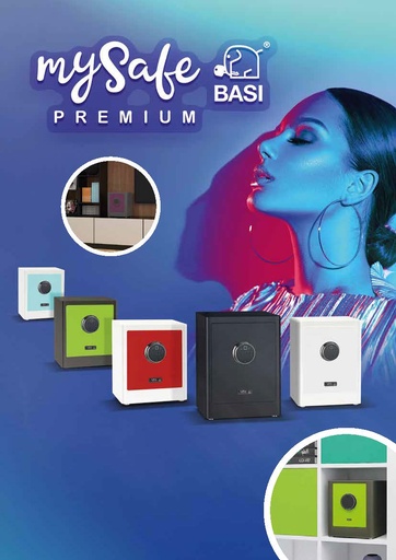 MYSAFE PREMIUM 450 ELEKTRONISCH CIJFERSLOT EN VINGERPRINT 