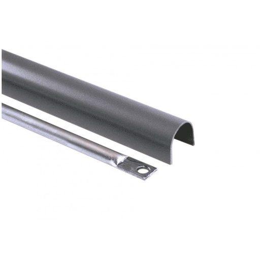 [8451_37] FAPIM OLTRE: VERBINDINGSTANGEN MET AFDEKKAP LENGTE 950MM ZWART